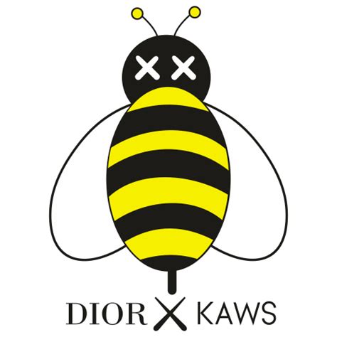 dior bee logo|kaws x dior bee logo.